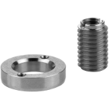 AMF 6376Z-07 - Adapter set for pull-stud size 10
