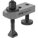 AMF 6314AVK - Stepped clamp with adjusting support screw, complete