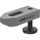 AMF 6314AV - Stepped clamp with adjusting support screw