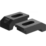 AMF 6325 - Clamps for machine vices, Tempered steel, milled