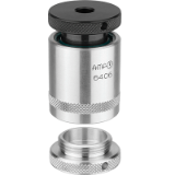 AMF 6406 - Aluminium screw jack with swarf protection