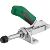 AMF 6841G - Push-pull type toggle clamp with small angle base