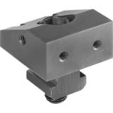 AMF 6376BA - Fixed clamping jaw, smooth for 5-axis clamp