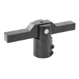 AMF 6951N WN - Swing Clamp Arm, double ended