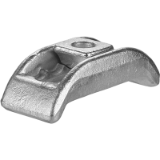 AMF 6313K - Clamp, short with saddle