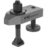 AMF 6314VK - Tapered clamp with adjusting support screw, complete