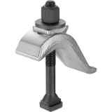 AMF 6321K - Stepless height adjustable clamp, complete