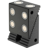 AMF 6501M - Support block with magnet