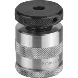 AMF 6405 - Calzo de rosca de aluminio con pie magnético