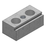 AMF 6363-**-068 - Support-stop block, single-sided