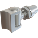 AMF 149TRA - Door hinge for round tubular profile