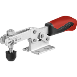 AMF 6830 - Grampos horizontais com pega vermelha com braço de suporte aberto e base horizontal